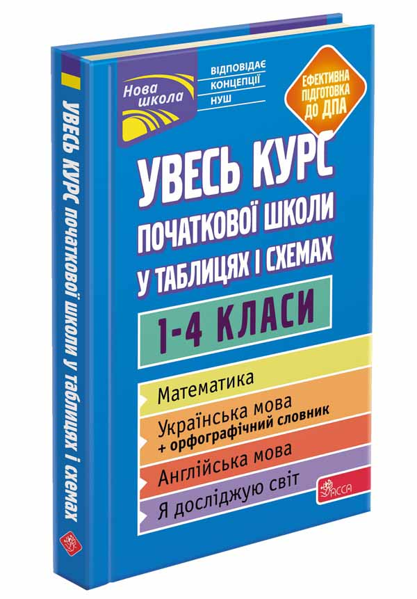 Увесь курс початкової школи у таблицях i схемах | О. Є. Жукова, Н. В. Єрьоменко, І. С. Марченко, О. В. Медведь