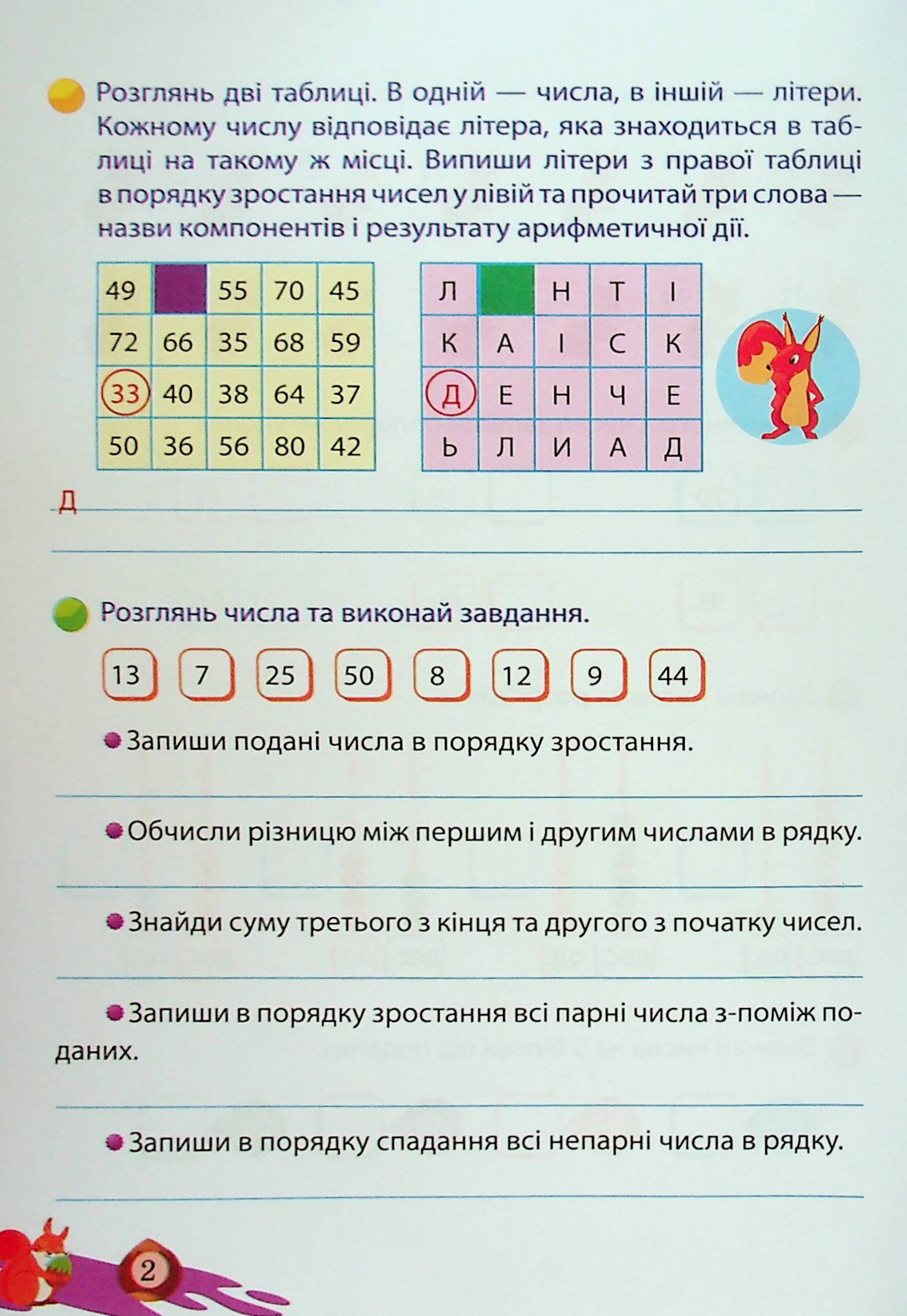 Тренуймося. Математика для школяриків 3 клас - Зображення 2